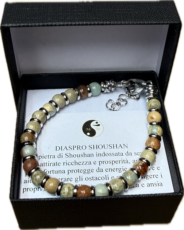 Diaspro Shoushan con Rondella