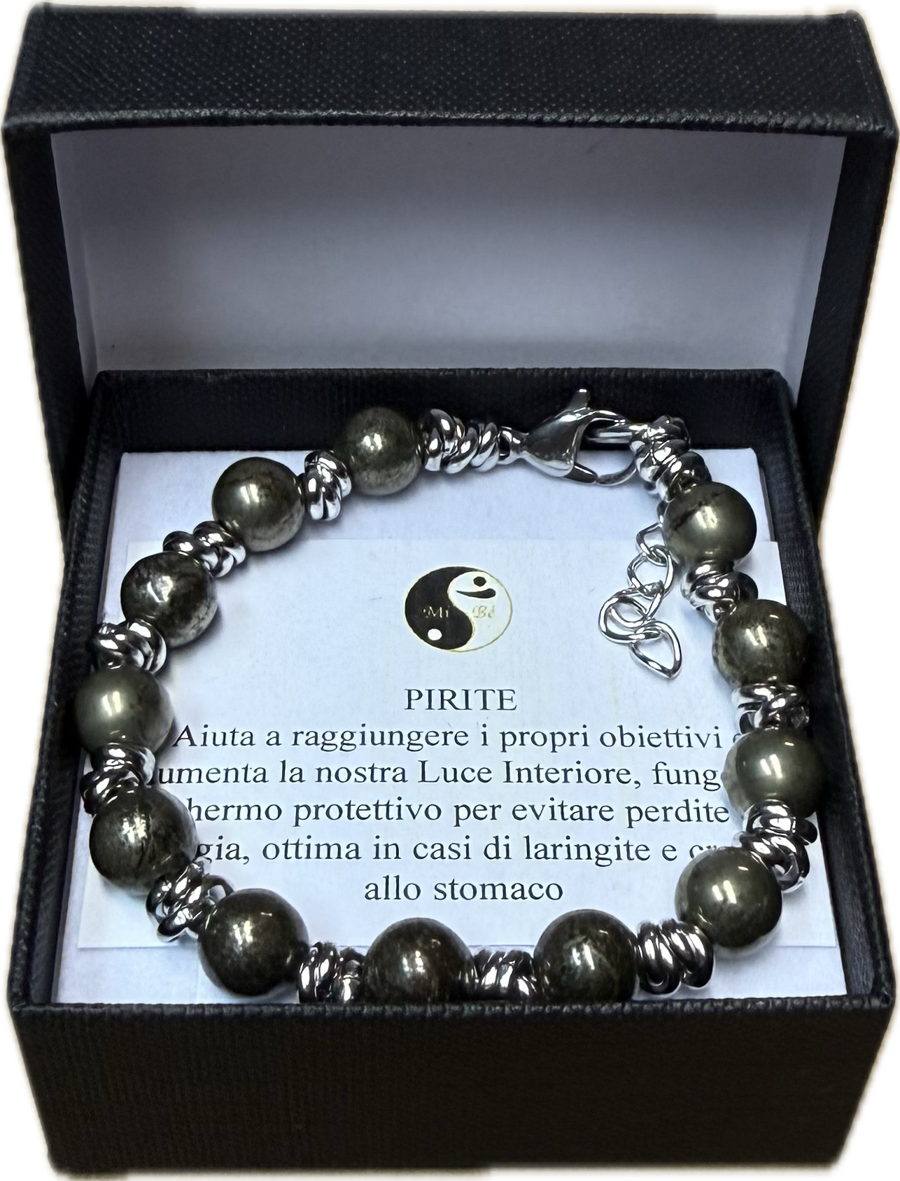 Pirite 8mm con Nodini