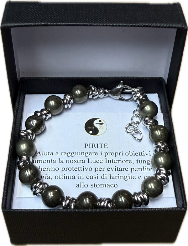 Pirite 8mm con Nodini