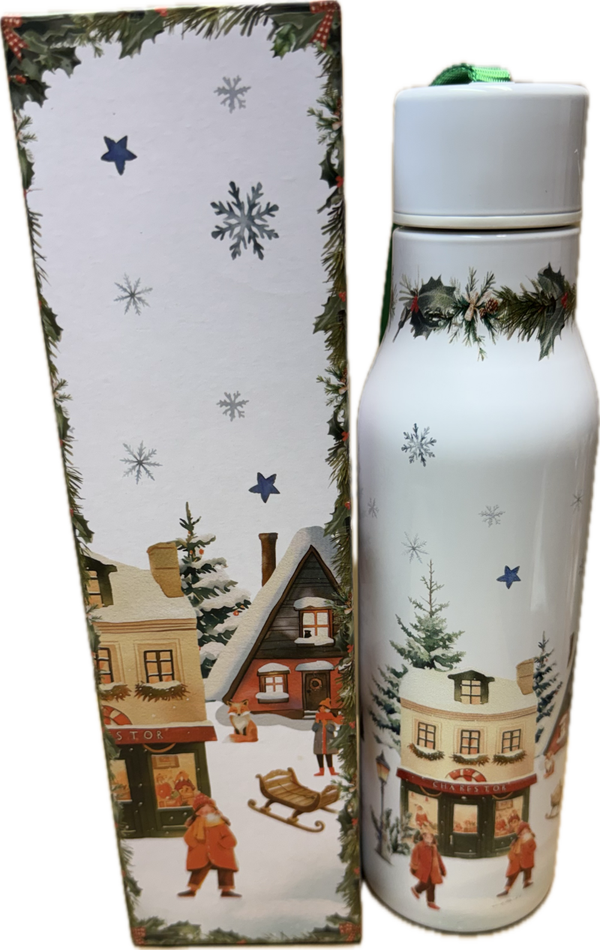 Villaggio di Natale Borraccia Termica 500 ml