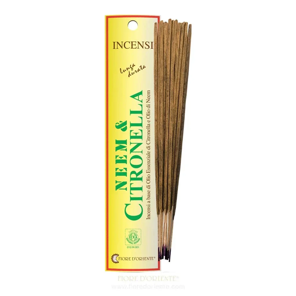 Incensi Neem e Citronella 10 Sticks