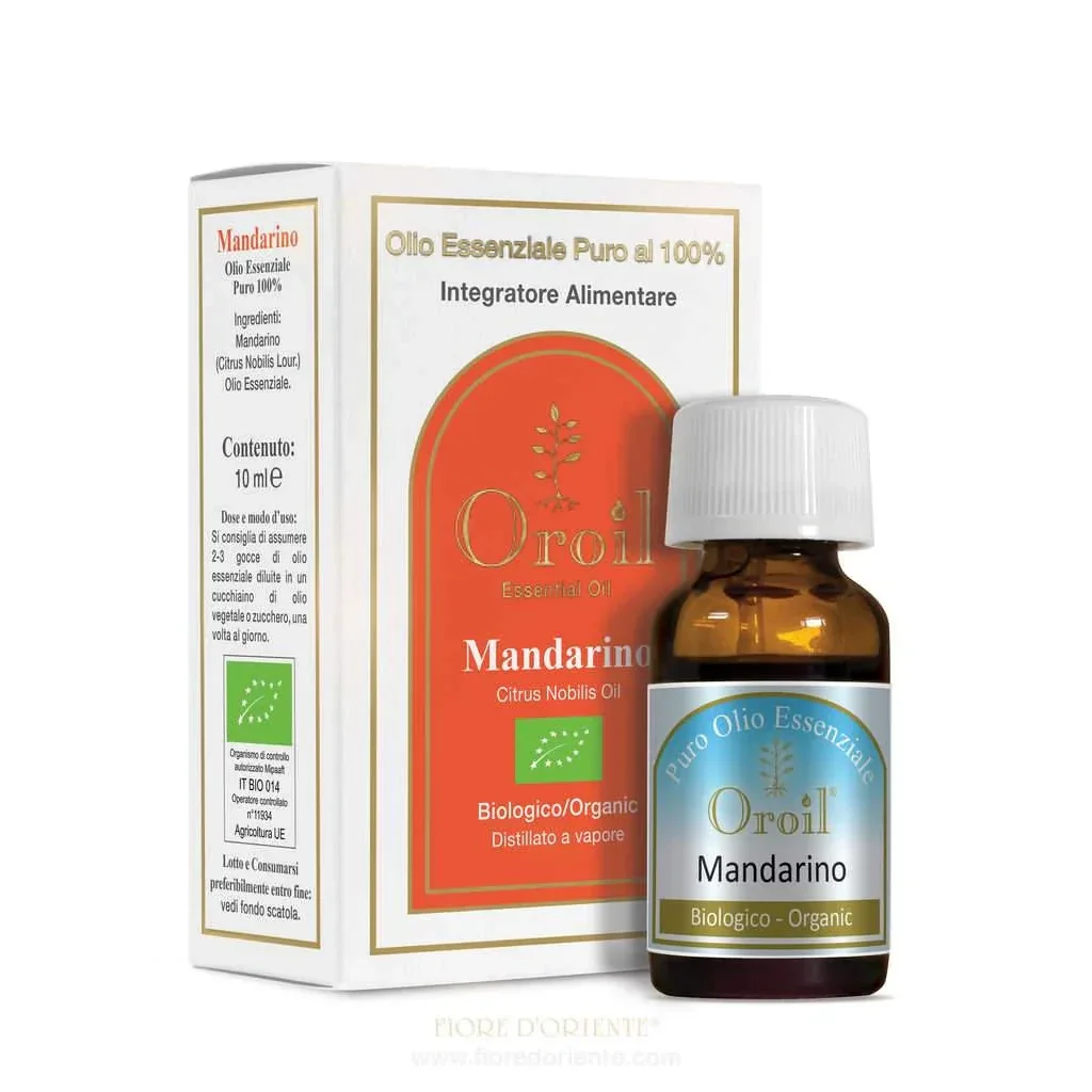 Mandarino Olio Ess. Int. Alimentare 10 ml