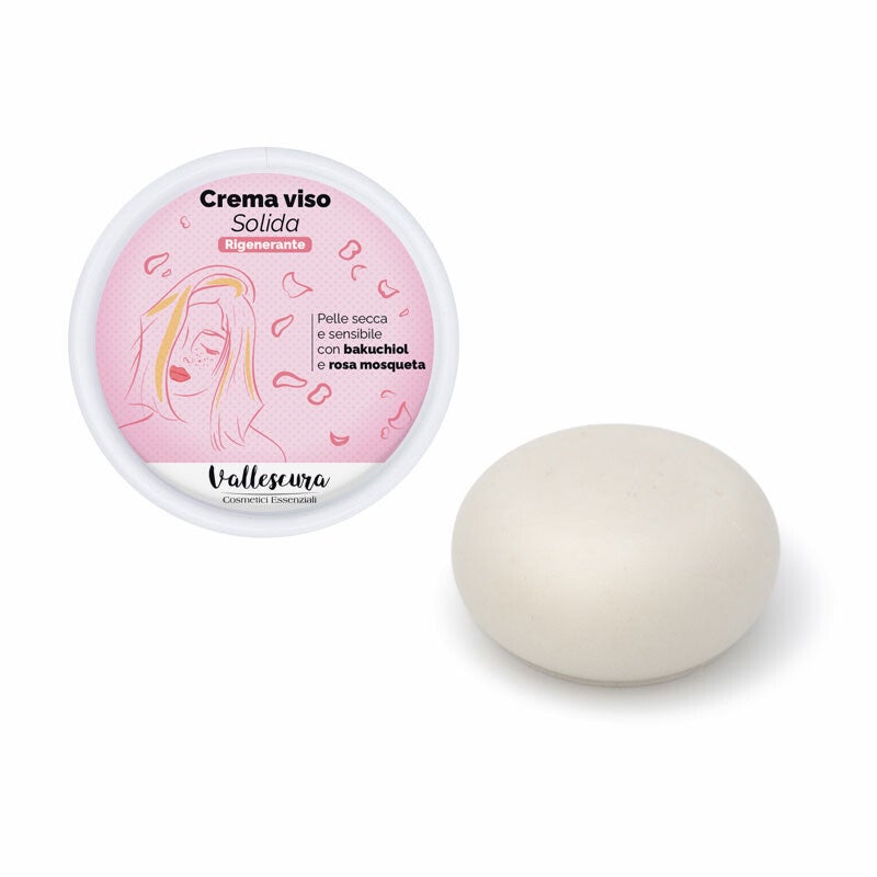 Crema Viso Solida Rigenerante pelle secca o sensibile