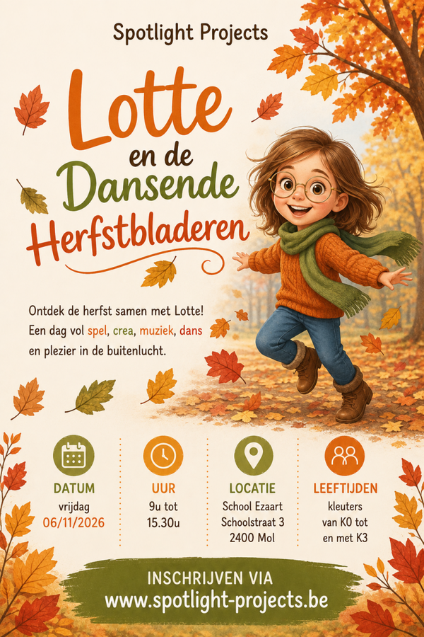 Dagkamp Lotte en de Dansende Herfstbladeren 06/11/2026