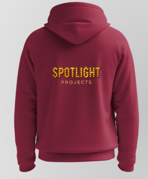 Hoodie volwassene bordeaux