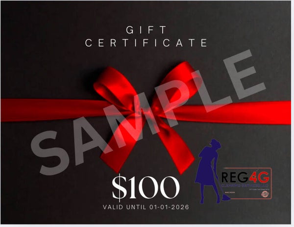 Gift Certificate - Cleaning Services