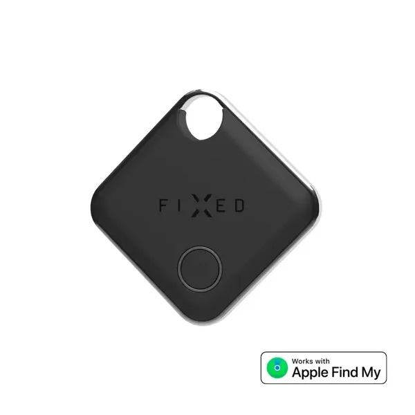 FIXED Tag mit Find My Support, Schwarz/Weiß