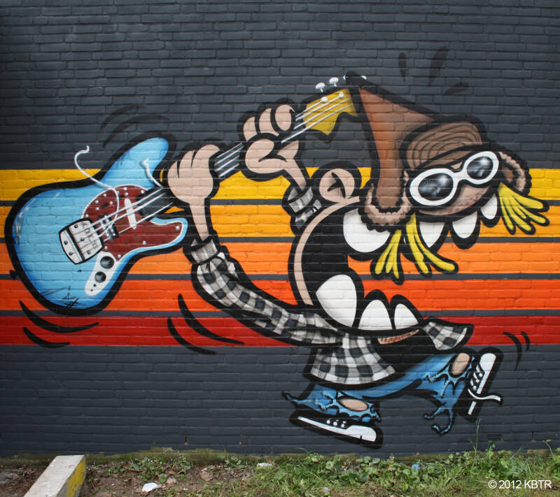 KBTR Kurt Cobain impression