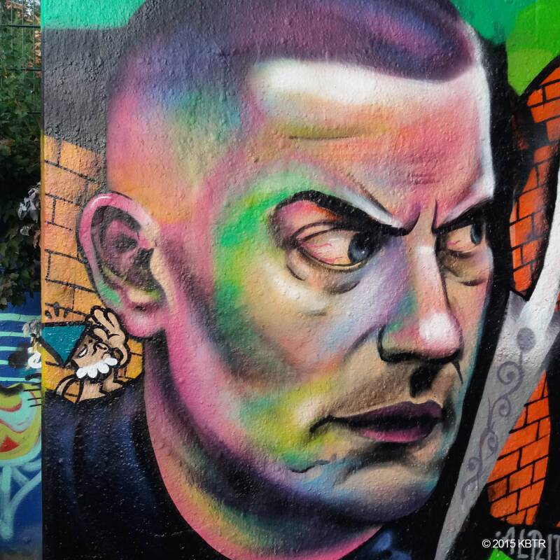 Rapper Steen, portrait by KBTR