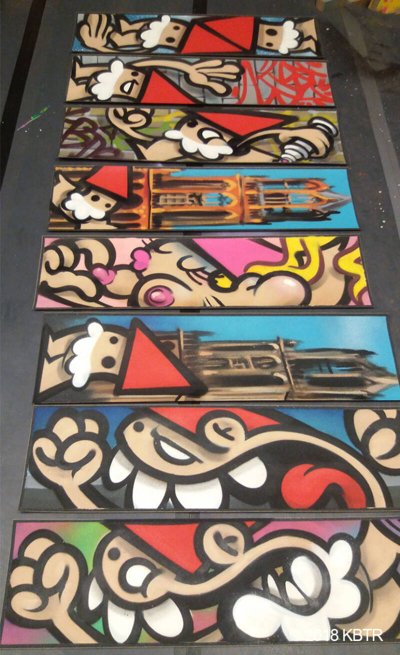 KBTR skateboard griptapes