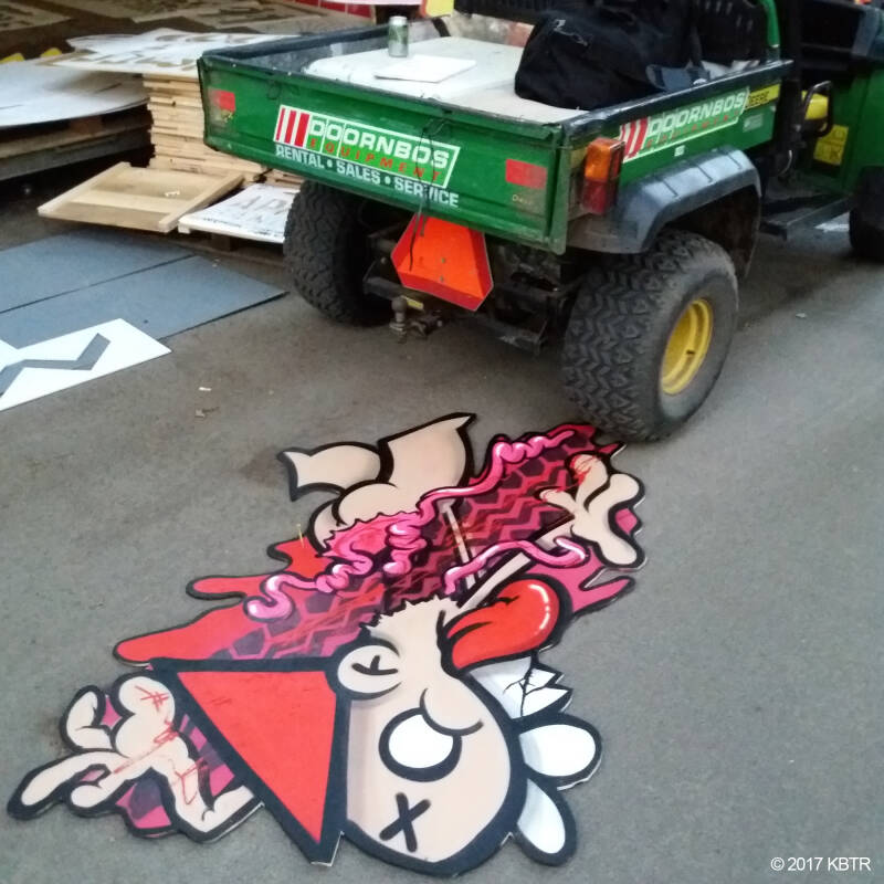 KBTR roadkill on Decibel Outdoor 2017