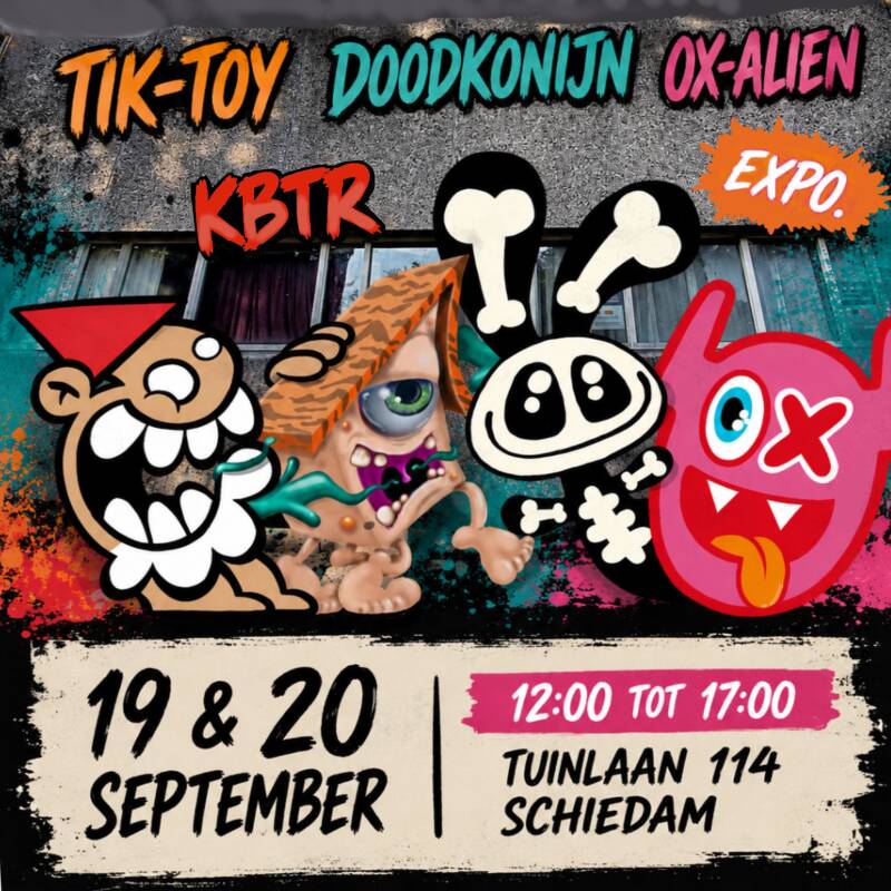 Expo 2026 KBTR Tik-Toy Doodkonijn Ox-Alien
