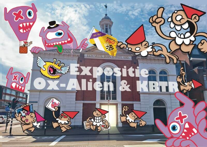 Expo Ox-Alien en KBTR in Schiedam