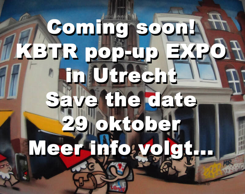 KBTR pop-up expo in Utrecht 2026