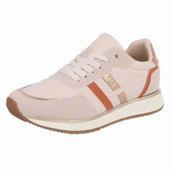 Trendy Dames Sneakers met Comfortzool en Stijlvolle Details