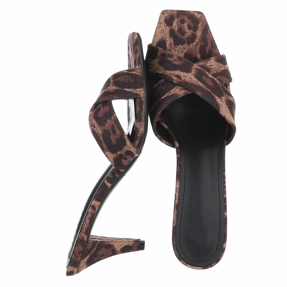 Chique en elegante slippers met hak