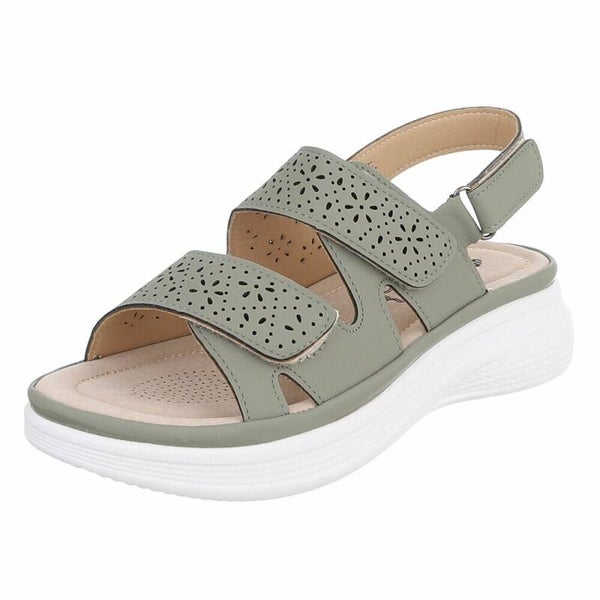 Comfortabele dames sandalen met brede banden