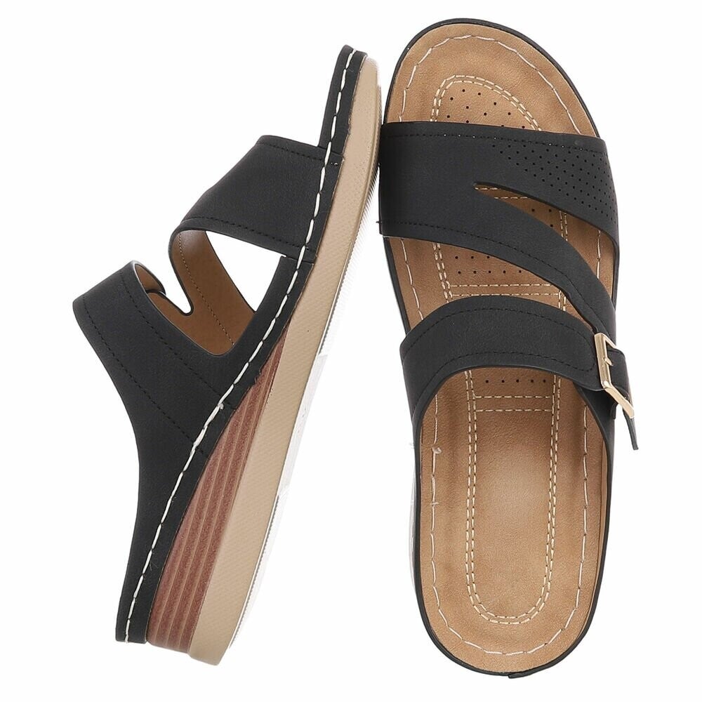 Stevige en comfortabele dames slippers