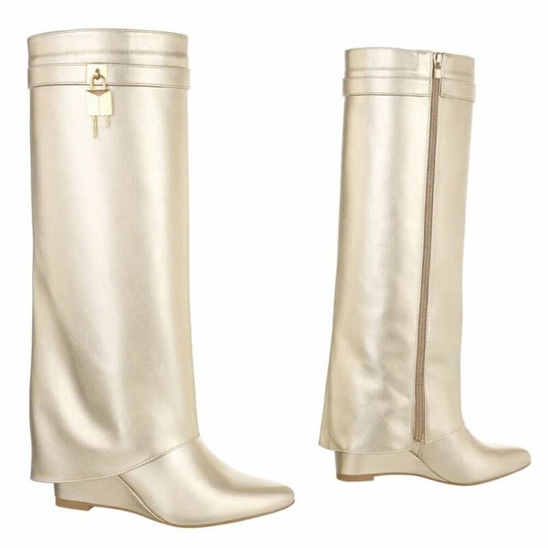 Elegante Dames Laarzen met Luxe Sierdetail