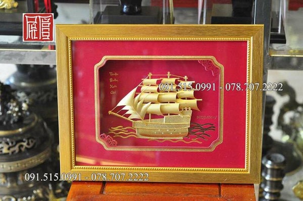 Tranh thuận buồm xuôi gió mẫu 1 tại Phúc Tường Gold