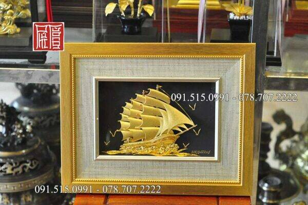 Tranh thuận buồm xuôi gió mẫu 3 tại Phúc Tường Gold