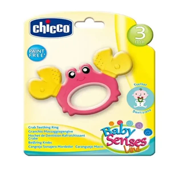 Chicco Krab Bijtring – Verkoelend & Rammelend