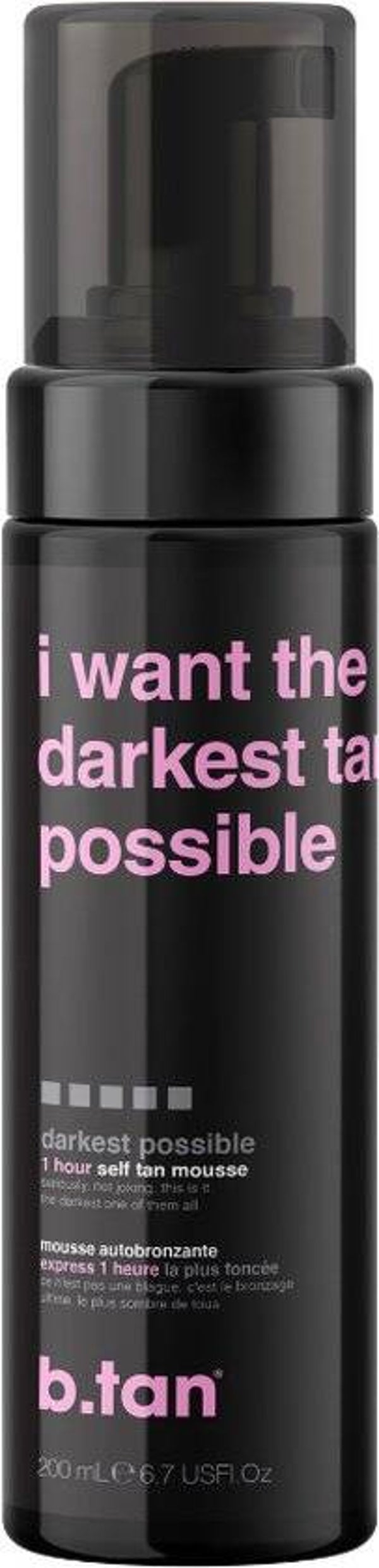 B.Tan Zelfbruiner – I Want The Darkest Tan Possible (200 ml)