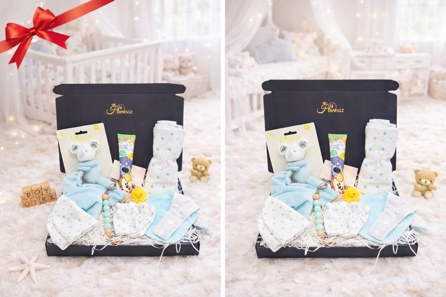 Luxe Geboorte Cadeaubox – Welkom Wondertje