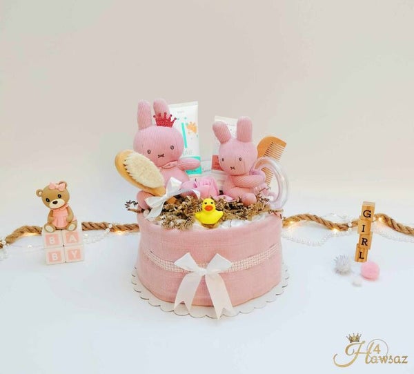 Luiertaart 34 stuks Roze - Nijntje - Naif