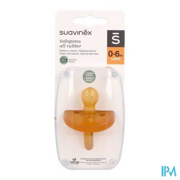 Suavinex Fopspeen Latex Rond