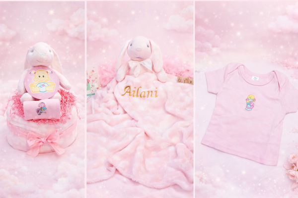 Luxe Roze Dromen Luiertaart Set
