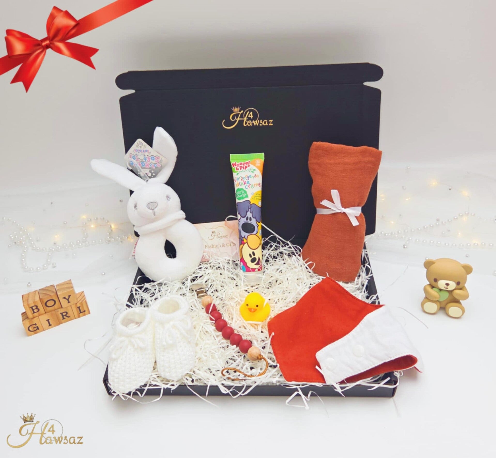 Luxe Geboorte Cadeaubox – Welkom Wondertje