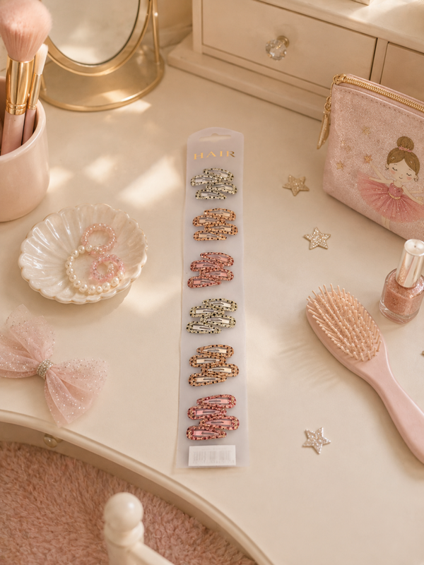 Glitter Haarspeldjes – 24 stuks