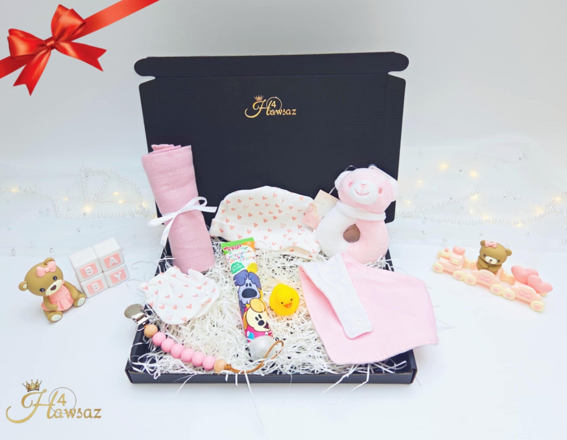 Luxe Geboorte Cadeaubox – Welkom Wondertje