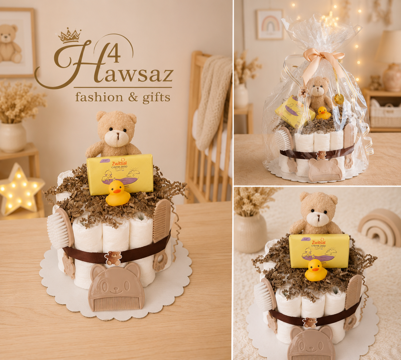 Welkom Baby Luiertaart – Een Persoonlijk Cadeau vol Liefde