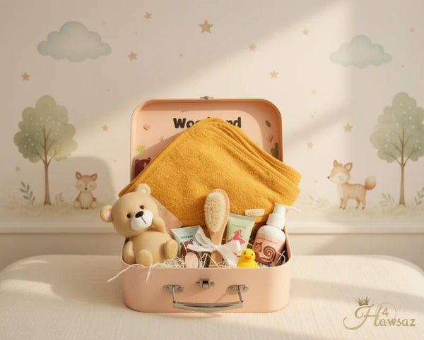 H4 baby koffertje  – Deluxe Babyset met of zonder naam