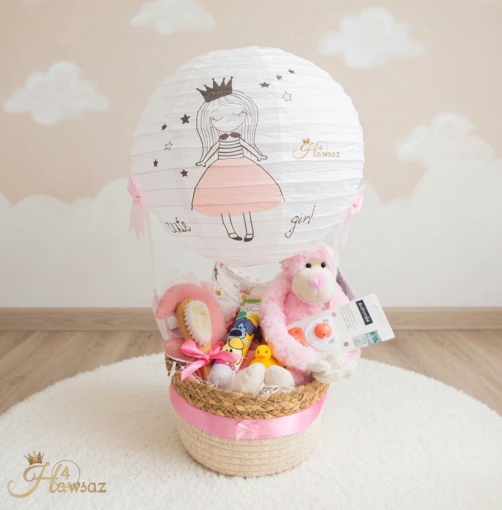 Uniek GeboorteGeschenk - Luchtballon Kraamcadeau