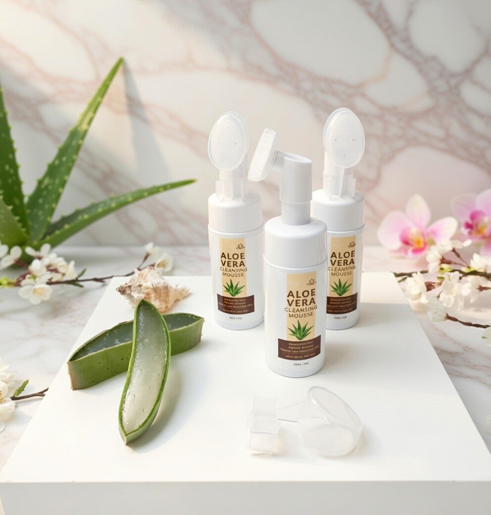 Aloe Vera Cleansing Mousse – Alles-in-één