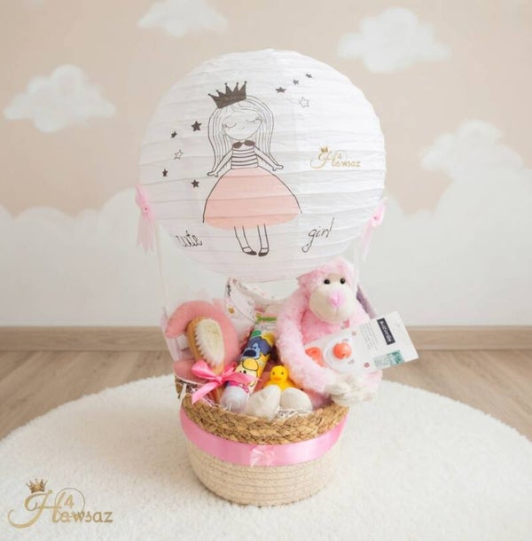 Uniek GeboorteGeschenk - Luchtballon Kraamcadeau