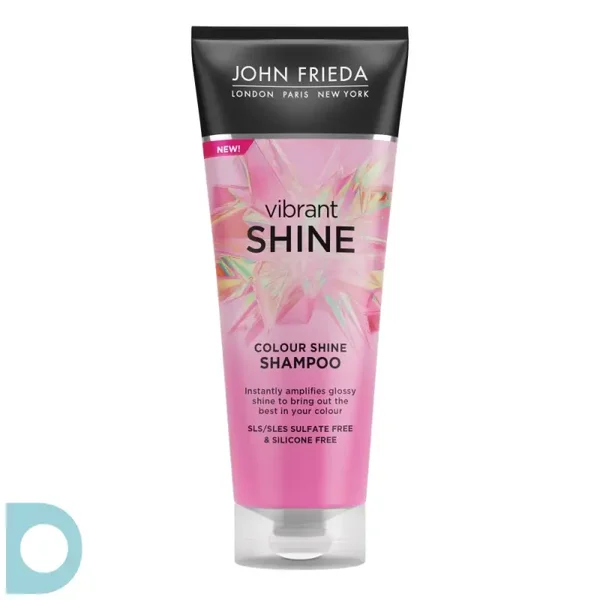 John Frieda Vibrant Shine Colour Shine Shampoo 250ML