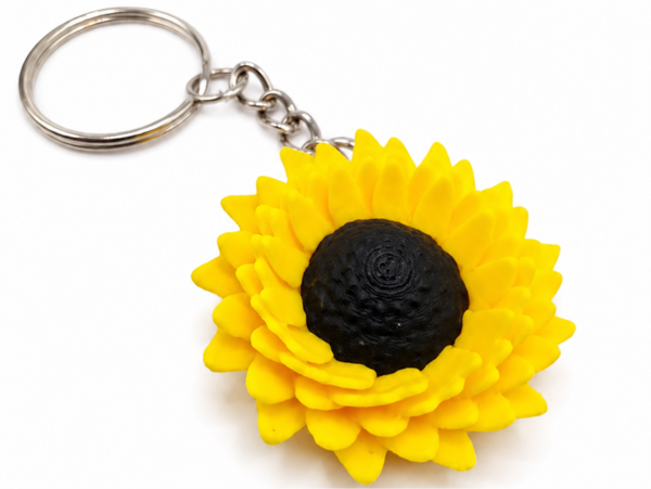 sleutelhanger zonnebloem