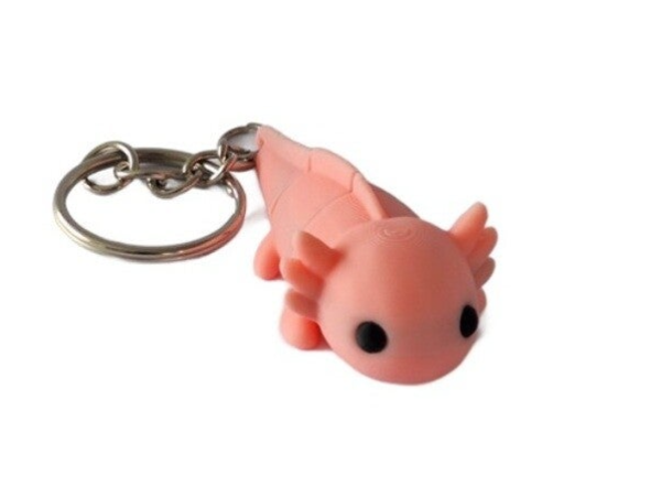 Sleutelhanger axolotl