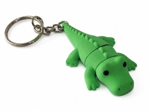 Sleutelhanger krokodil