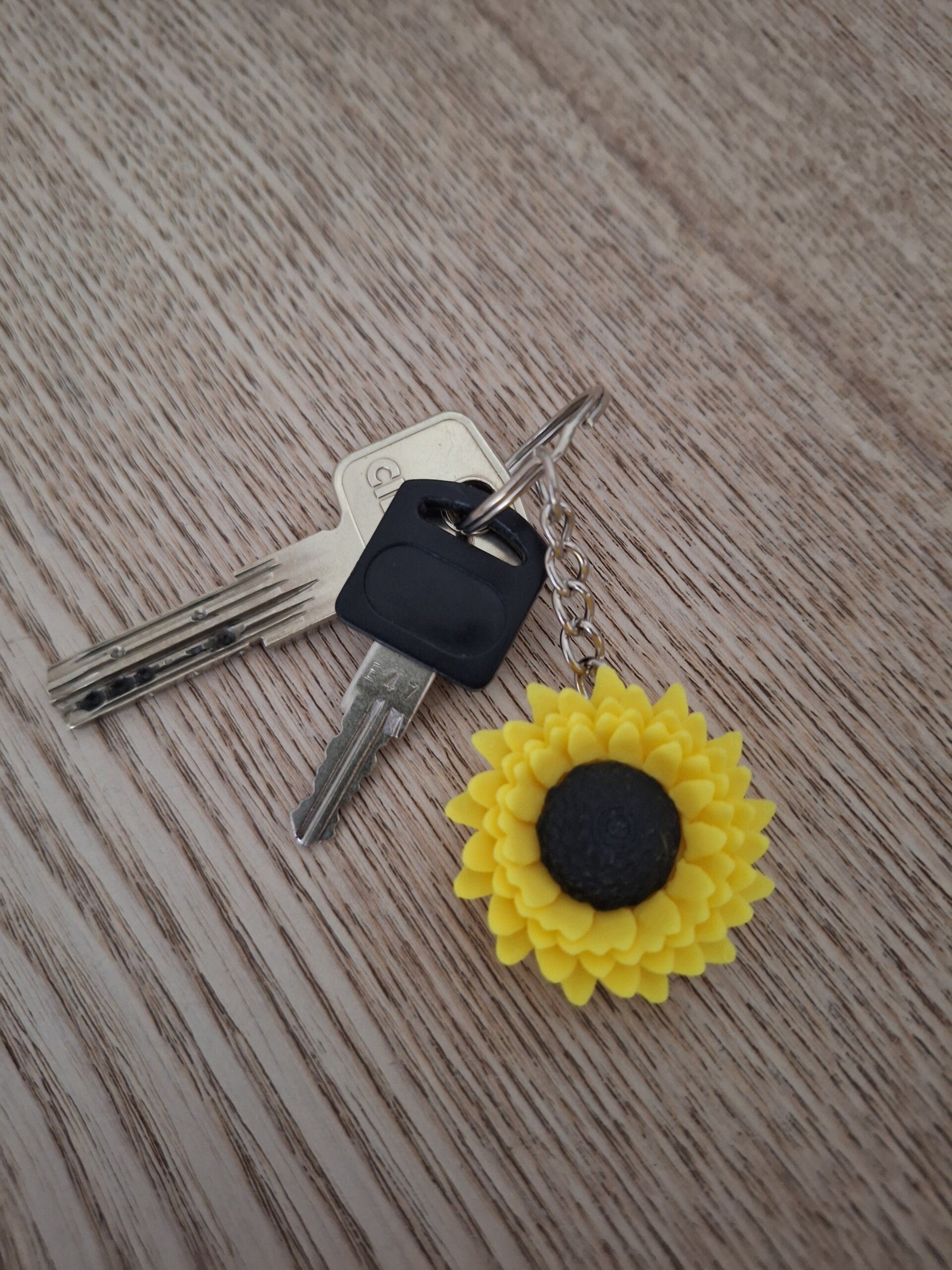 sleutelhanger zonnebloem