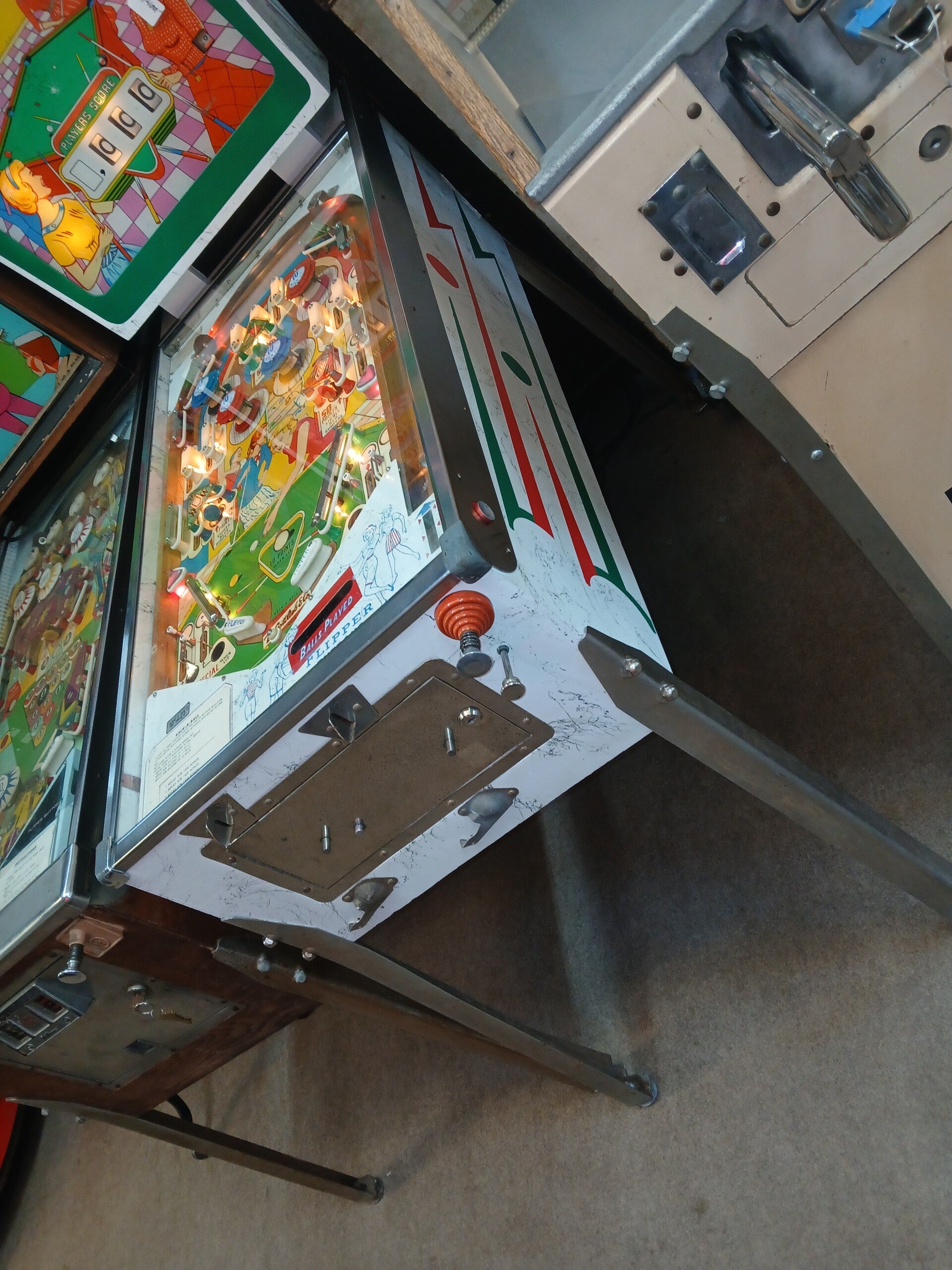 Rack-A-Ball pin ball machine