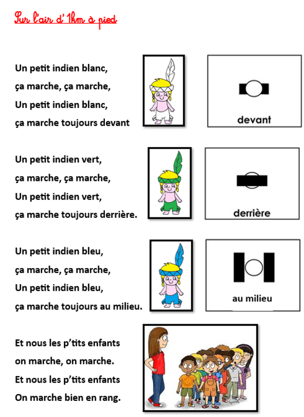 Les comptines Word + PDF