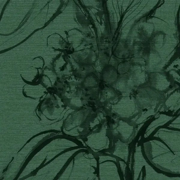 Aquatint Floral Wallpaper