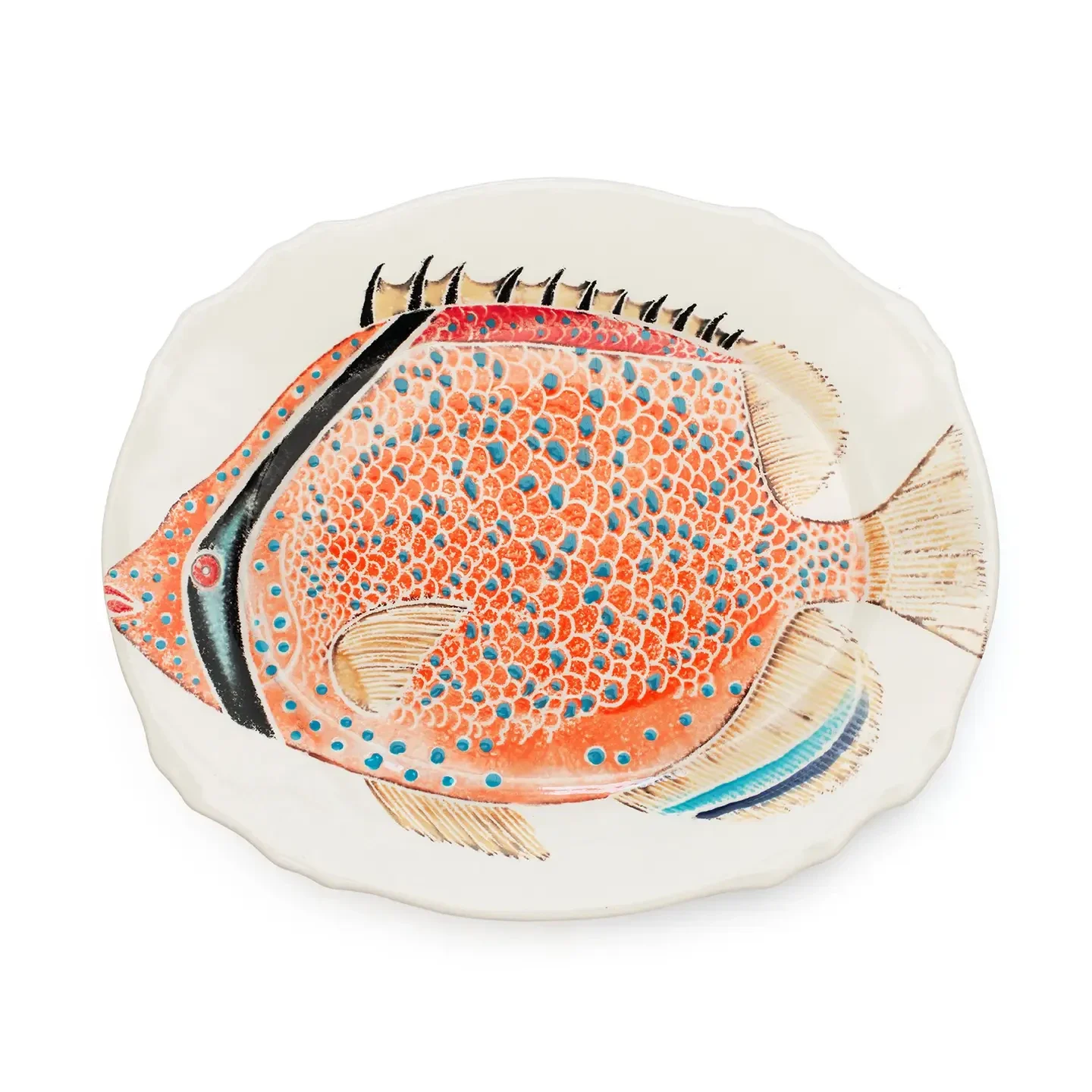 Fantastical Fish Oval Platter Douwing Princess
