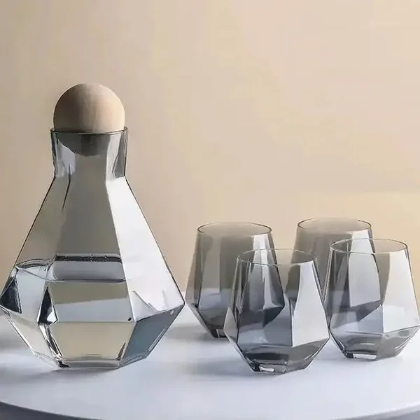 Glass Drinkware 5-Piece Set