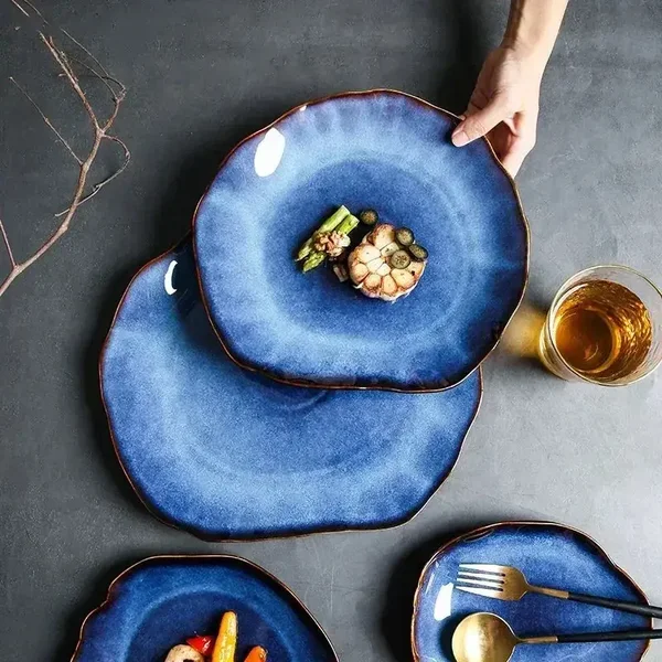 Wave Kiln 4-Piece Dish Sets